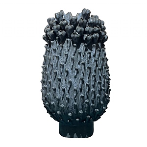 Tall Blue Coral Vase (38cm)