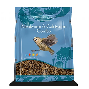 Johnston & Jeff Mealworm & Calciworm Combo (1kg)