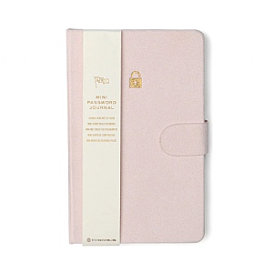 Designworks Ink Mini Password Journal - Lock
