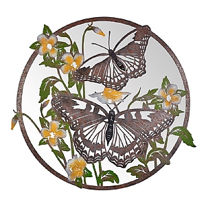 Wild Butterflies Wall Art (H 60cm x W 60cm)