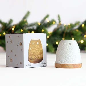 Mini Igloo Tealight Holder - Robin (No.269)