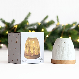 Mini Igloo Tealight Holder - Forest Moon (No.560)