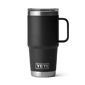 Yeti Rambler Travel Mug with Stronghold lid (591ml/20oz) - Black