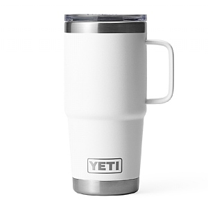 YETI Rambler 20oz (591ml) Travel Mug with Stronghold Lid - White