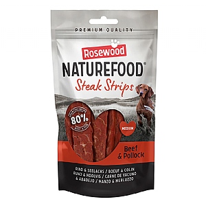 Rosewood Naturefood Beef Steak Strips (100g)
