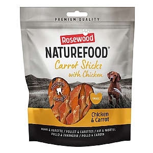 Rosewood Naturefood Carrot Sticks With Chicken Value Pack (320g)