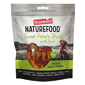 Rosewood Naturefood Sweet Potato Sticks With Duck (320g)