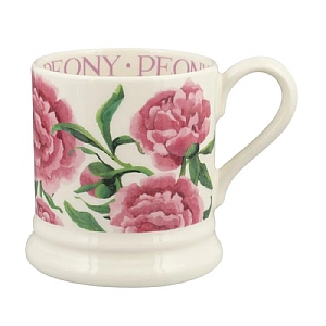 Emma Bridgewater Pink Peony Half Pint Mug