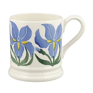 Emma Bridgewater Iris Half Pint Mug