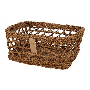 Rectangular Storage Basket With Holes - Large