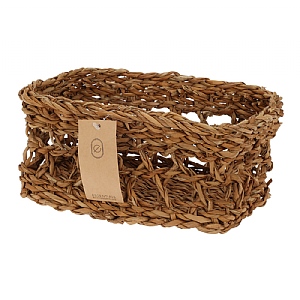 Rectangular Storage Basket With Holes - Small