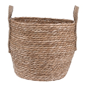 Cattail Leaf Storage Basket - Large