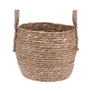 Cattail Leaf Storage Basket - Medium