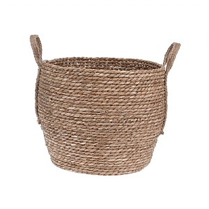 Cattail Leaf Storage Basket - Small