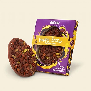 Gnaw Totally Nuts Chocolate Egg (135g)