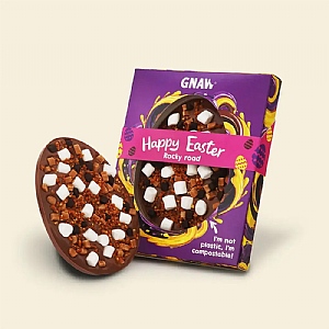 Gnaw Rocky Road Chocolate Egg (148g)