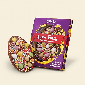Gnaw Eggs-Travaganza Chocolate Egg (148g)
