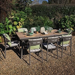 Ardeo Dilata 8 Seat Extending Dining Set