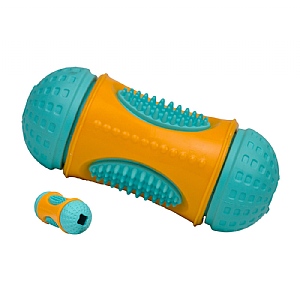 Orva Sensory Roll Treat Toy Treat Dispensing Toy