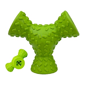 Orva Treaty Triangle Treat Dispensing Toy