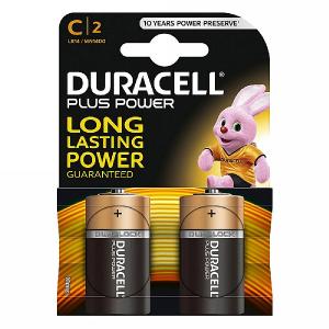 Duracell C Plus Power Batteries (Pack of 2)