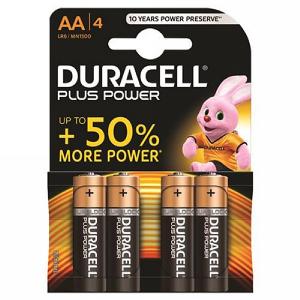 Duracell AA Plus Power Batteries (Pack of 4)
