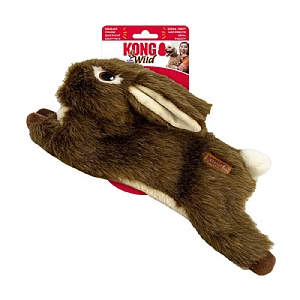 Kong Wild Low Stuff Rabbit (Medium)