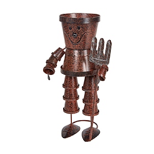 Garden Man Pot Holder (H 46cm x W 24cm)