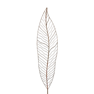 Steel Leaf Decorative Garden Stake