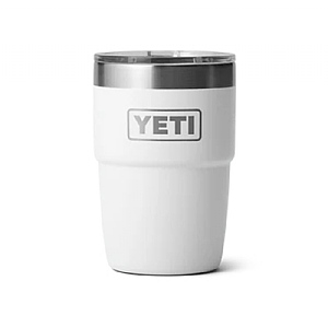 Yeti Rambler Stackable Cup with Magslider Lid (236ml/8oz) - White