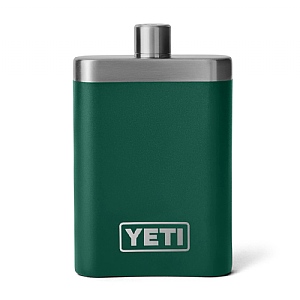 Yeti Rambler Flask (7oz) - Black Forest Green