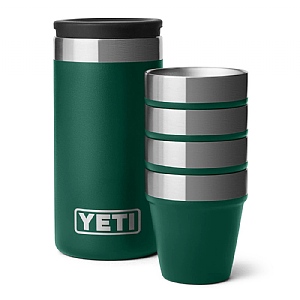 Yeti Rambler Shot Glasses (48ml x Set of 4) - Black Forest Green