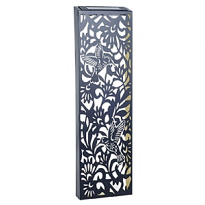 Metal Hummingbird Solar Wall Panel