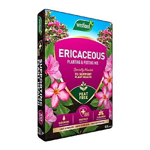 Westland Ericaceous Planting & Potting Mix Peat Fee (50L)