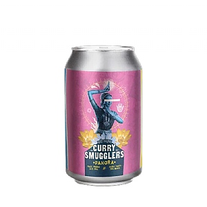 Curry Smugglers Pakora Snack Mix Can 