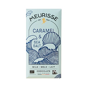 Meurisse Milk Chocolate Caramel and Seasalt (100g)