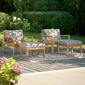 Pacific Malta Outdoor Hocker Set