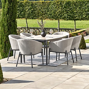 Pacific Nevada 6 Seater Rectangular Dining Set