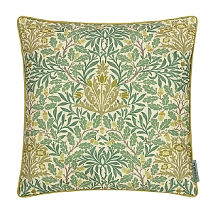 Morris & Co Multi Acorn Printed Outdoor Cushion Sage/Stone (45x45cm)