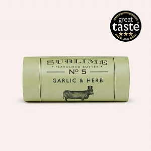 Sublime Butter No.5 Garlic & Herb (90g)