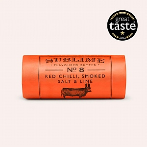 Sublime Butter No.8 Red Chilli, Smoked Salt & Lime (90g)