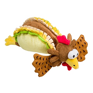 House Of Paws Chicken Wrap Dog Toy