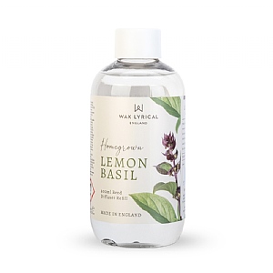 Wax Lyrical Homegrown Reed Diffuser Refill Lemon Basil (200ml)