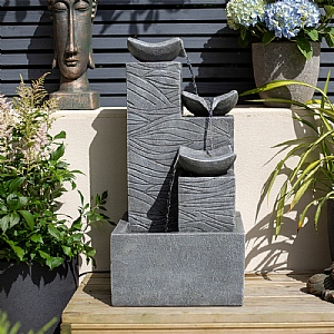 Easy Fountain Jackson Pours  Water Feature with LED Lights