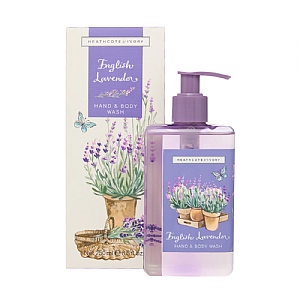 Heathcote & Ivory English Lavender Hand & Body Wash (250ml)
