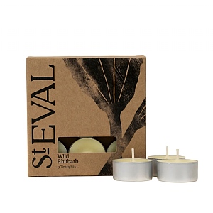 St Eval Wild Rhubarb Tealights (Pack of 9)