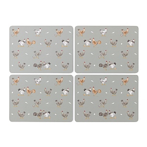 Cooksmart Hen House Placemats - Set of 4