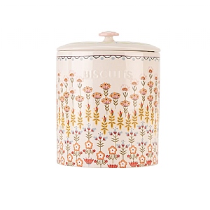 Cath Kidston Painted Table Ceramic Biscuit Jar