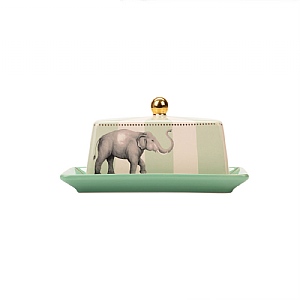 Yvonne Ellen Elephant Butter Dish