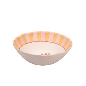 Yvonne Ellen Melamine Serving Bowl